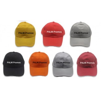 Twill Cotton Peaked Cap