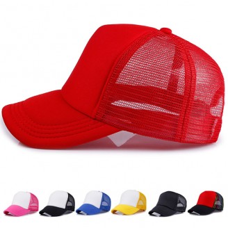 7 Panel Mesh Back Baseball Cap