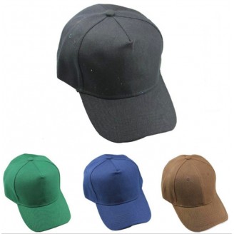 Poly-cotton twill baseball cap